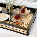 Luxury Geometric Tray - Square