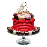Ramadan Cake Topper -  Gold - Silver Lining UK
