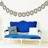 Eid Mubarak Banner - Islamic Mosaic - Silver Lining UK