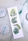 Leaf falls Bookmark - Silver Lining UK