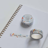 Muslim School Themed Washi Tape - Silver Lining UK