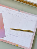 If I Love Myself Weekly Desk Planner