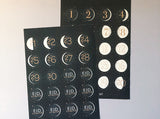 Ramadan & Eid Moon Stickers