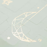 Ramadan Kareem Lanterns & Stars Chocolate filled Countdown to Eid Calendar Sage Green