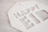Happy Eid Hanging Sign/Wreath - Silver Lining UK