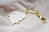 Verily, in the remembrance in Allah... Enamelled Keyring