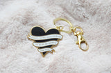 Verily, in the remembrance in Allah... Enamelled Keyring