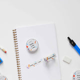 Muslim School Themed Washi Tape - Silver Lining UK