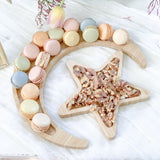 Crescent Moon & Star Serving Platter