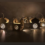 Masjid String Lights - White - Silver Lining UK